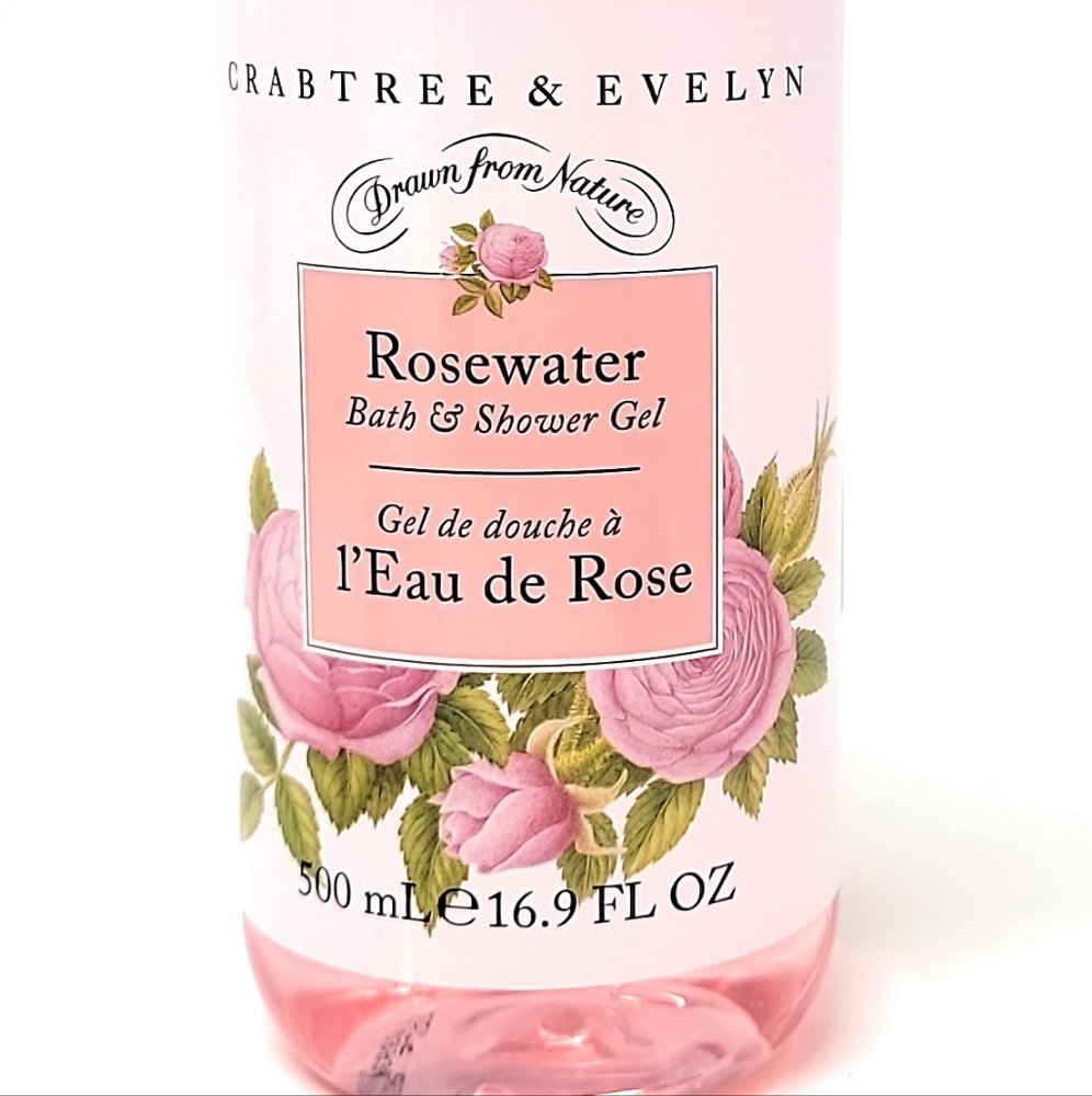 Crabtree and Evelyn Rosewater Lotion and Bath Shower Gel Set - Picture 2 of 4